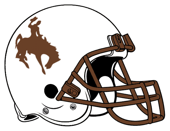 Wyoming Cowboys 1997-1999 Helmet Logo diy DTF decal sticker